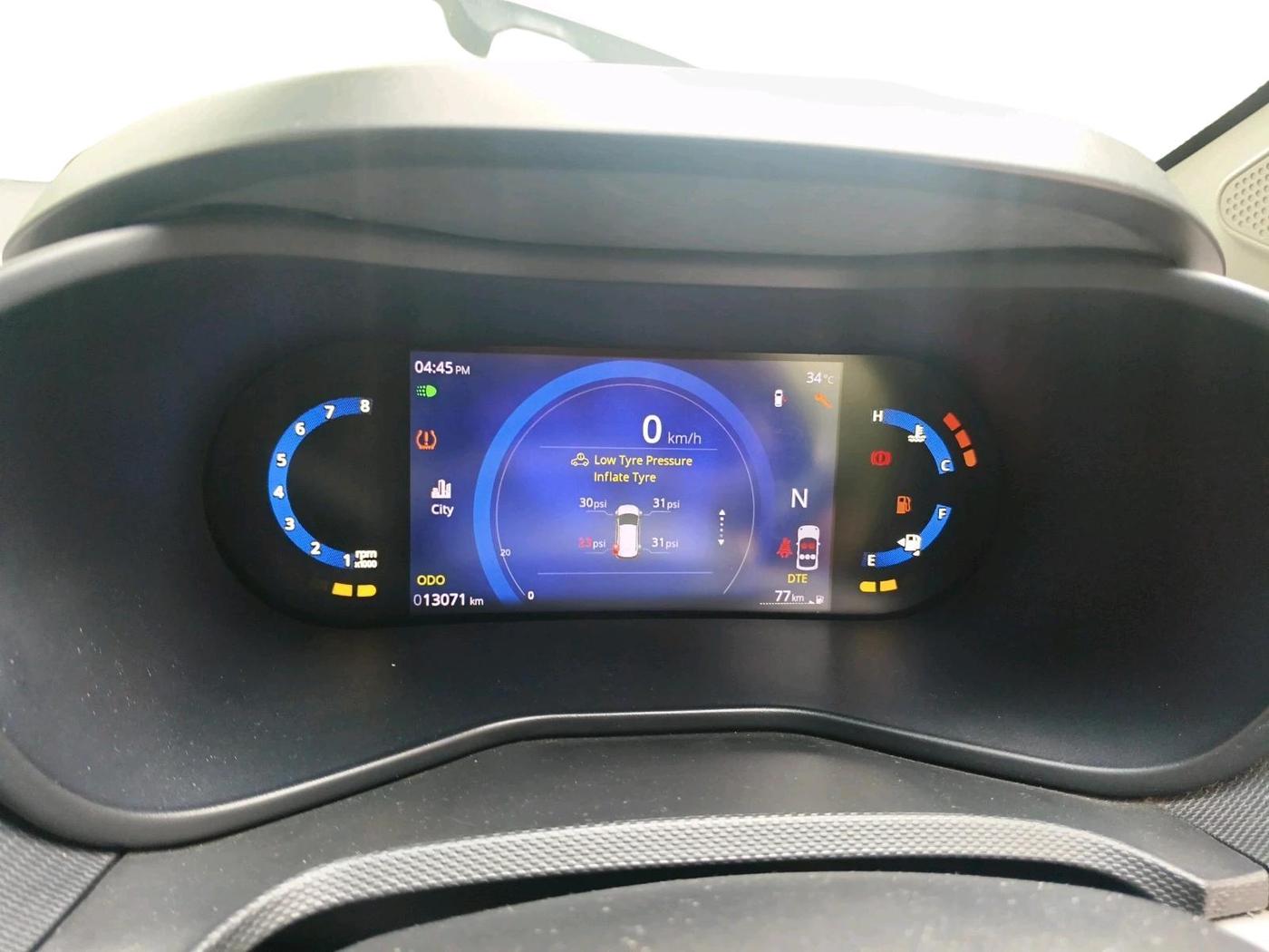 2023 Tata NEXON CREATIVE 1.2 REVOTRON 7 DCA, Petrol, Automatic, 13,071 km, interior