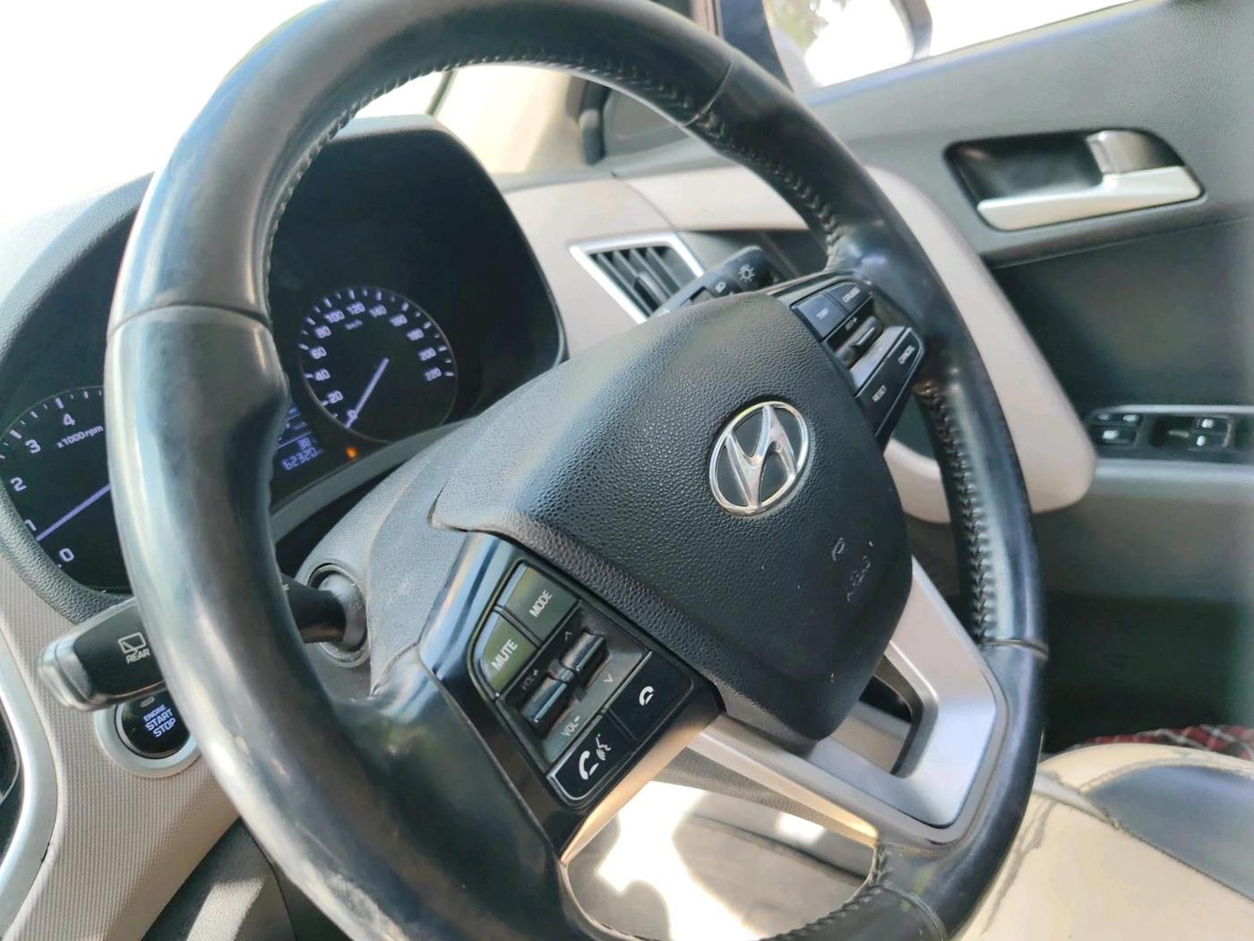 2018 Hyundai Creta SX AT 1.6 PETROL, Petrol, Automatic, 62,320 km, interior