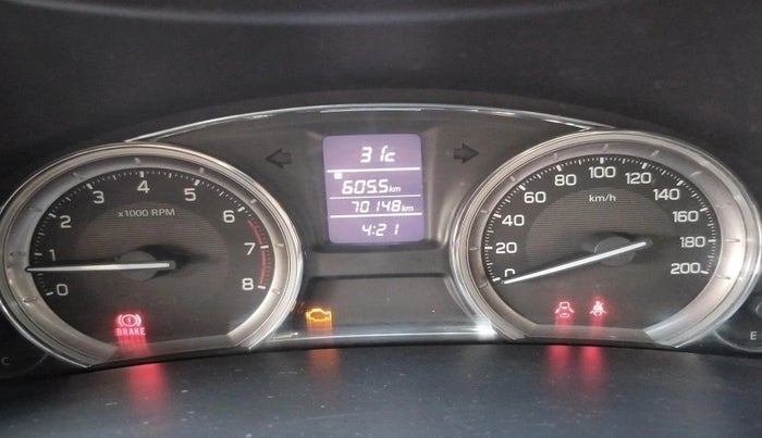 2015 Maruti Ciaz VXI+, CNG, Manual, 70,148 km, interior