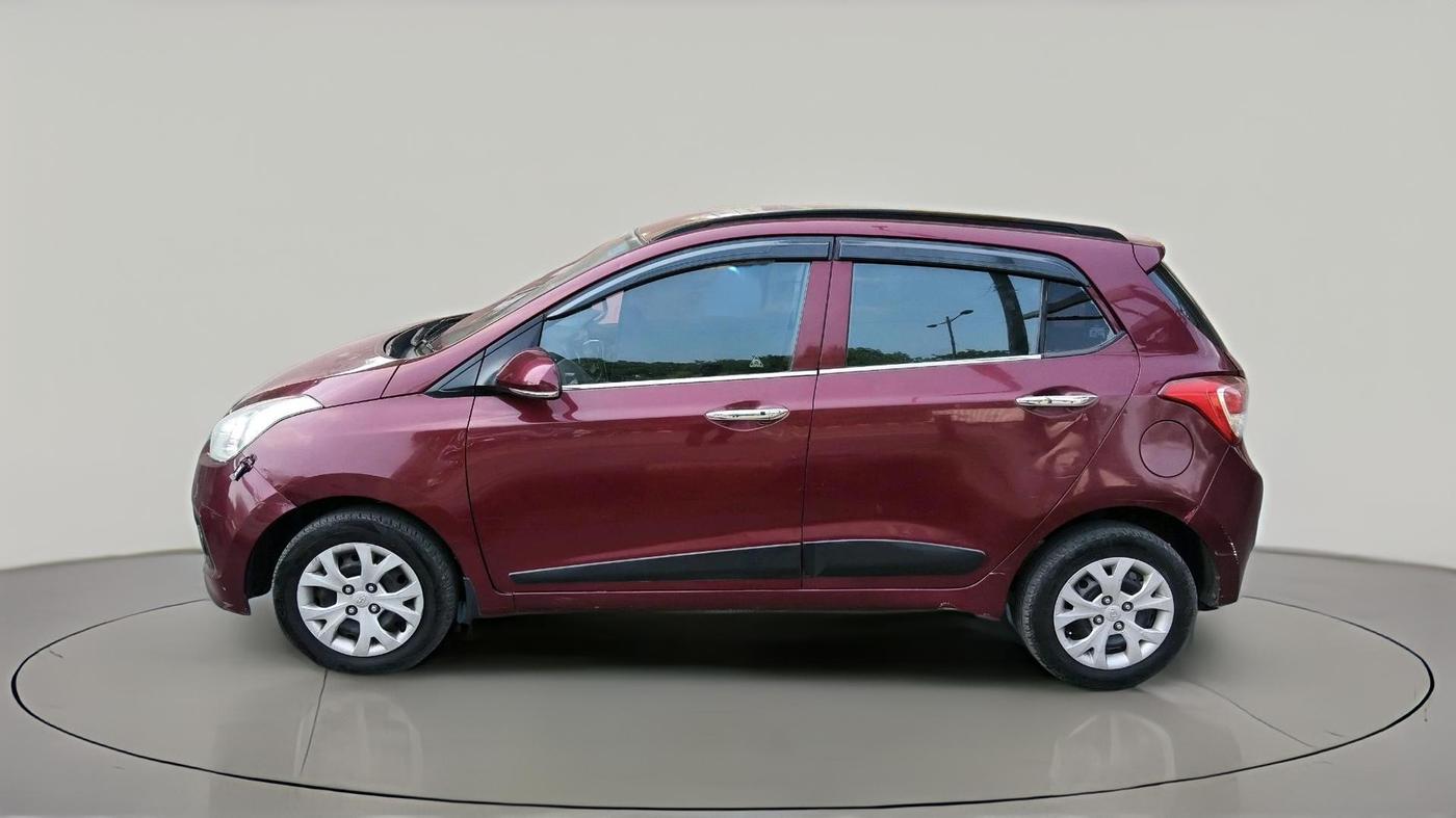 2014 Hyundai Grand i10 SPORTZ 1.2 KAPPA VTVT, Petrol, Manual, 92,326 km, exterior
