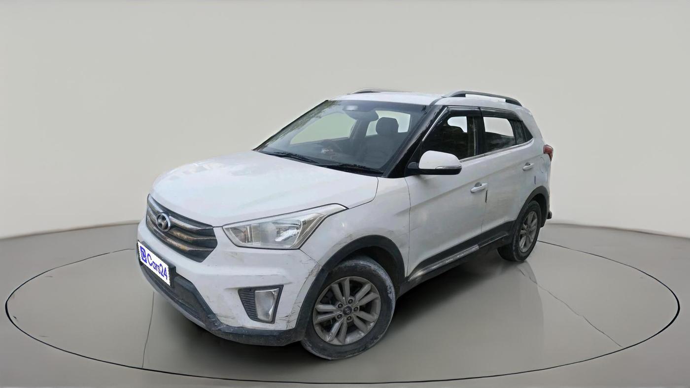 2017 Hyundai Creta S PLUS 1.6 AT DIESEL, Diesel, Automatic, 1,56,998 km, exterior