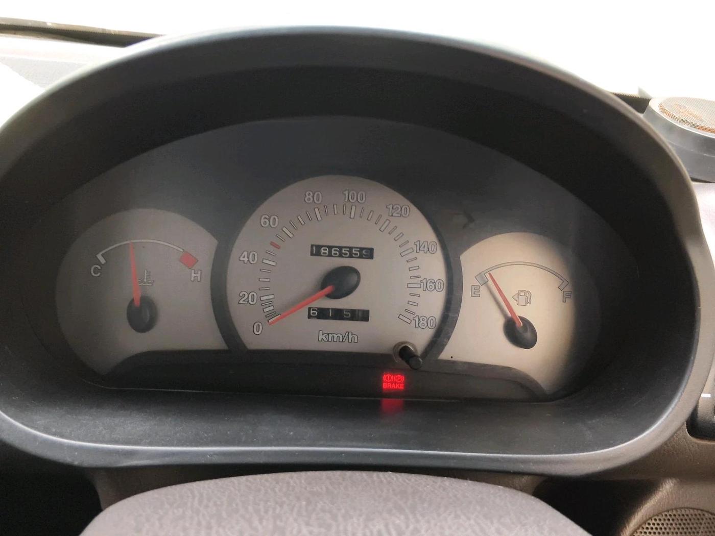 2011 Hyundai Santro Xing GL, CNG, Manual, 1,86,559 km, interior