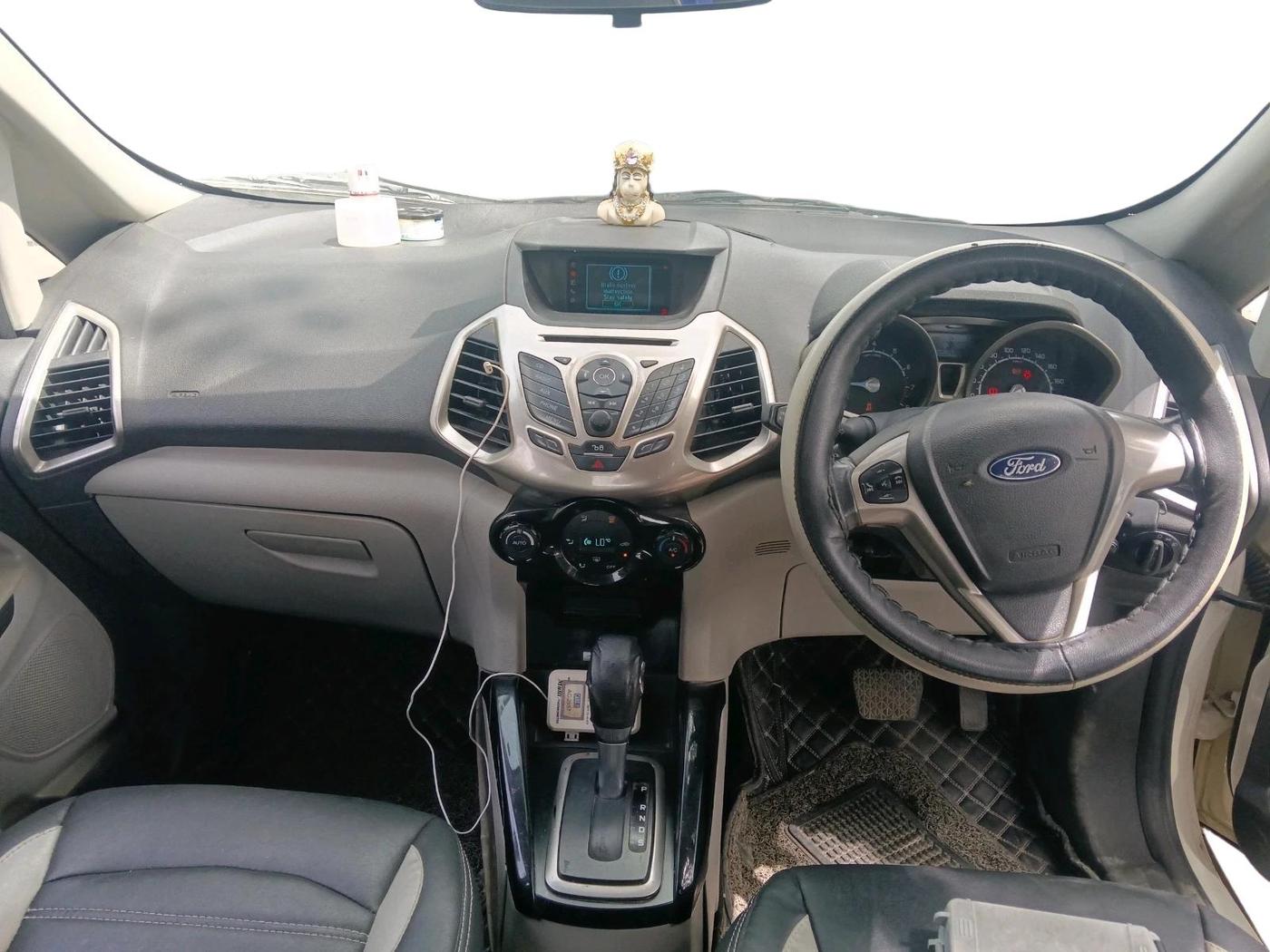 2015 Ford Ecosport TITANIUM 1.5L PETROL AT, Petrol, Automatic, 88,250 km, interior