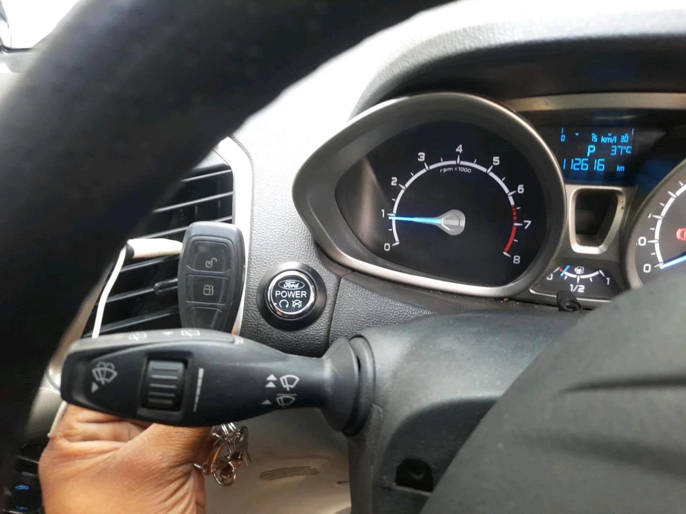 2017 Ford Ecosport TITANIUM 1.5L PETROL AT, Petrol, Automatic, 1,12,616 km, interior