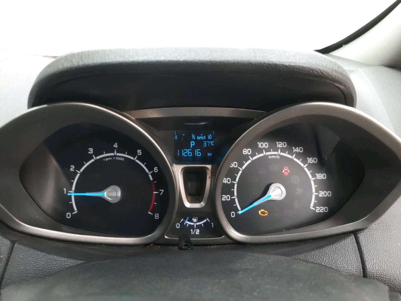 2017 Ford Ecosport TITANIUM 1.5L PETROL AT, Petrol, Automatic, 1,12,616 km, interior