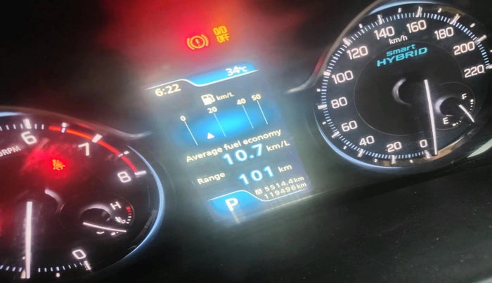 2020 Maruti Ertiga ZXI AT SHVS, Petrol, Automatic, 1,19,496 km, interior