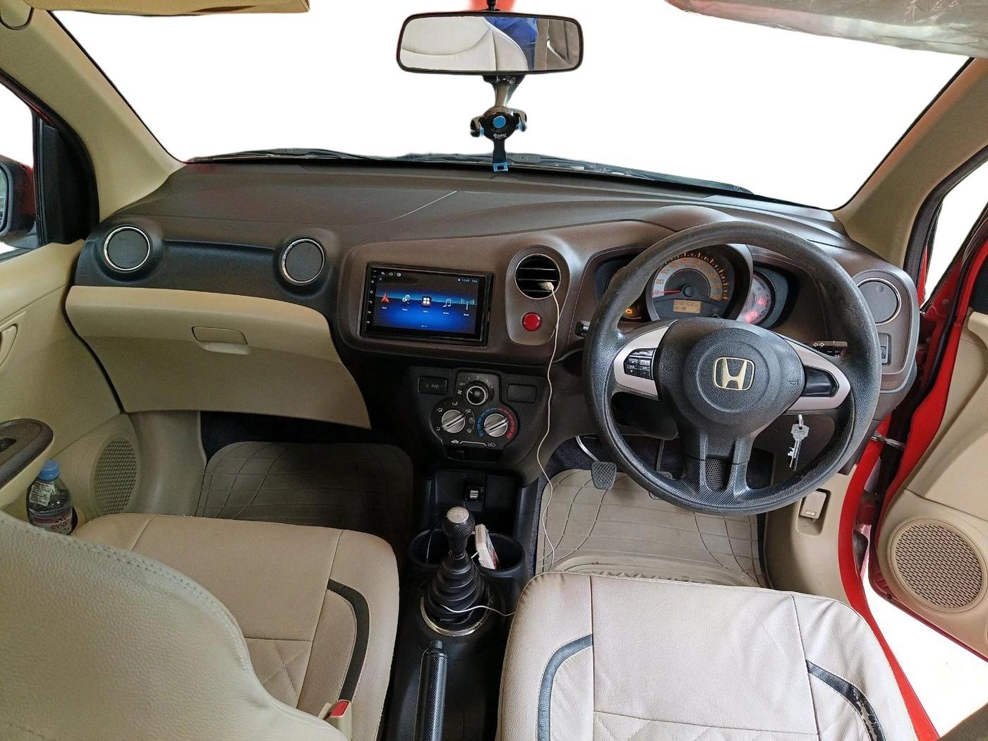 2012 Honda Brio S MT, Petrol, Manual, 48,302 km, interior