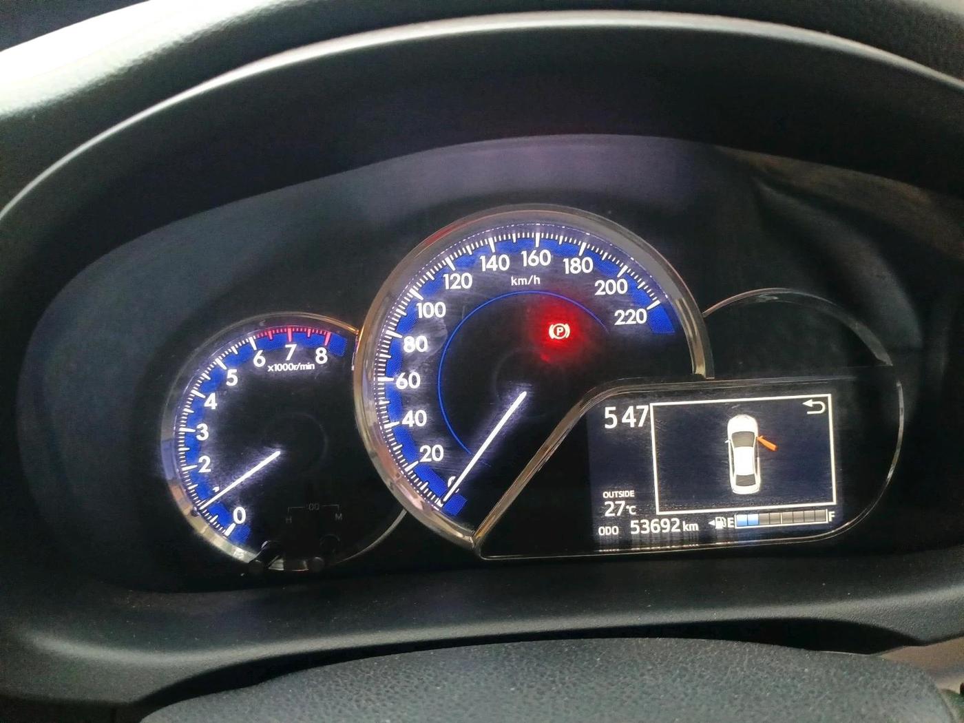 2020 Toyota YARIS G MT, Petrol, Manual, 53,692 km, interior