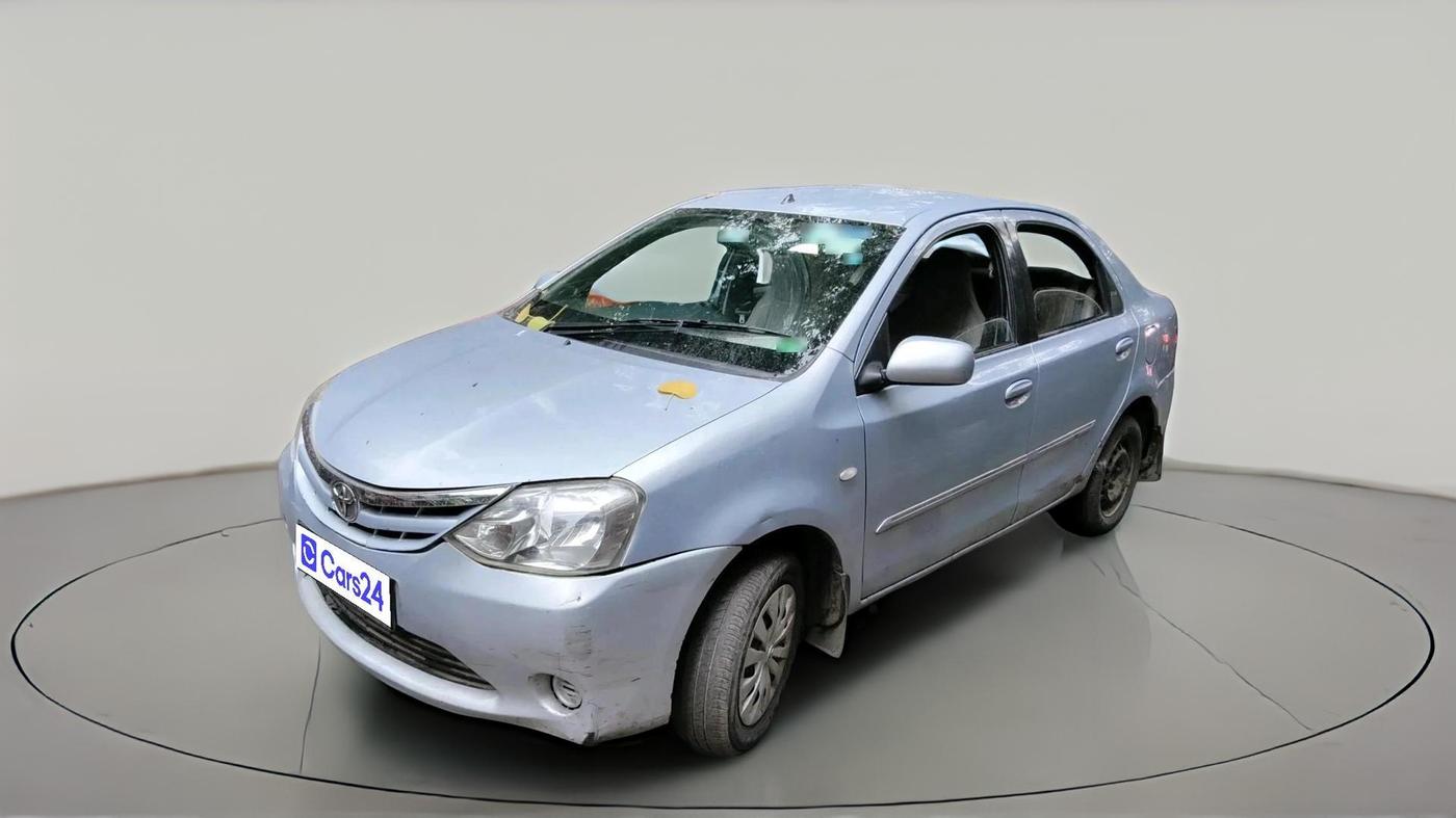 2011 Toyota Etios G, Petrol, Manual, 52,919 km, exterior