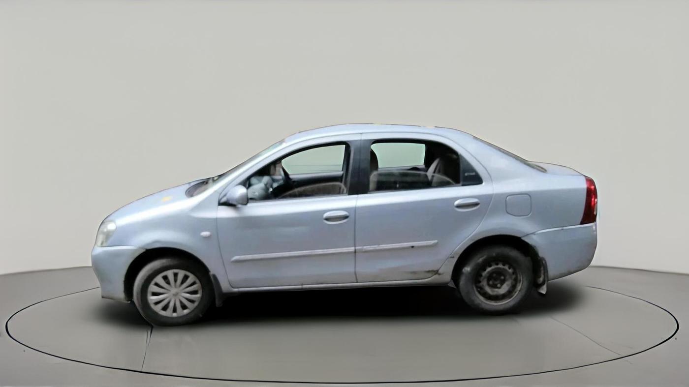 2011 Toyota Etios G, Petrol, Manual, 52,919 km, exterior