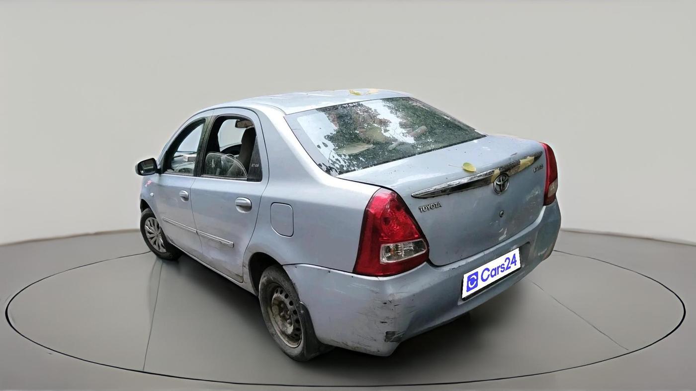 2011 Toyota Etios G, Petrol, Manual, 52,919 km, exterior