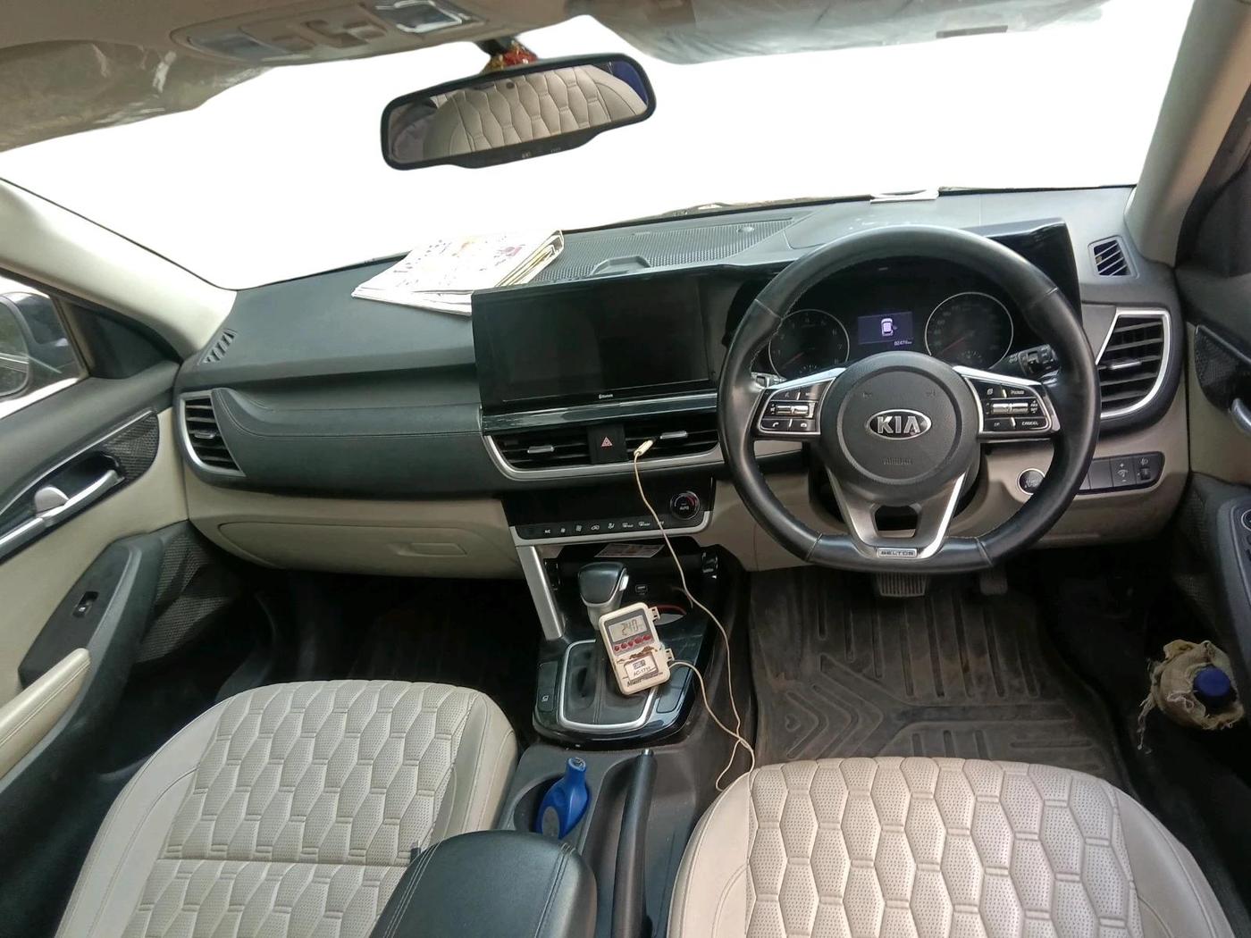 2020 KIA SELTOS HTX IVT 1.5 PETROL, Petrol, Automatic, 82,474 km, interior