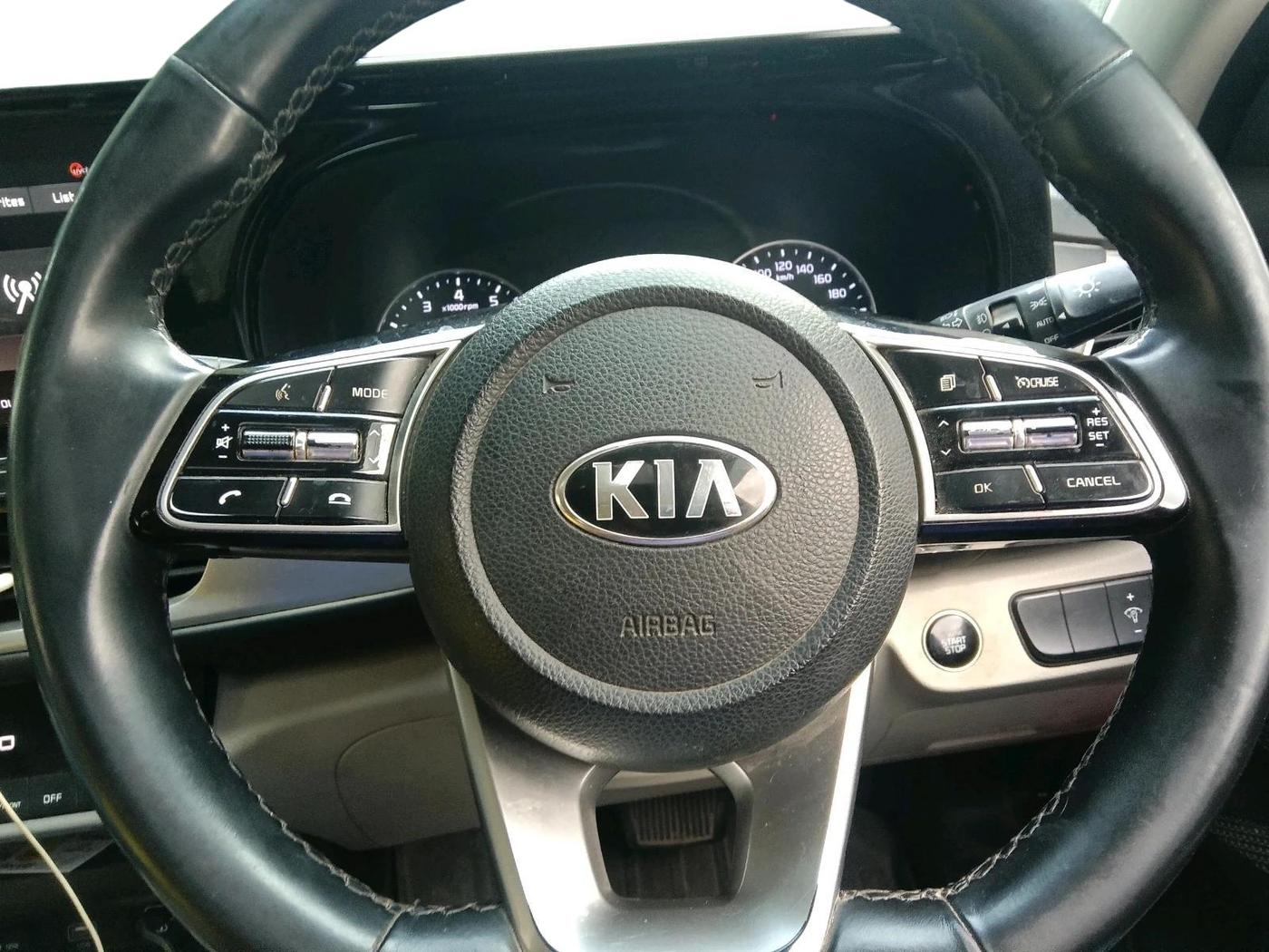 2020 KIA SELTOS HTX IVT 1.5 PETROL, Petrol, Automatic, 82,474 km, interior