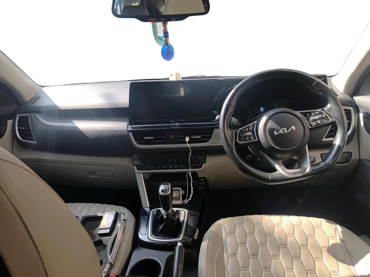 2022 KIA SELTOS HTX PETROL 1.5, Petrol, Manual, 87,000 km, interior