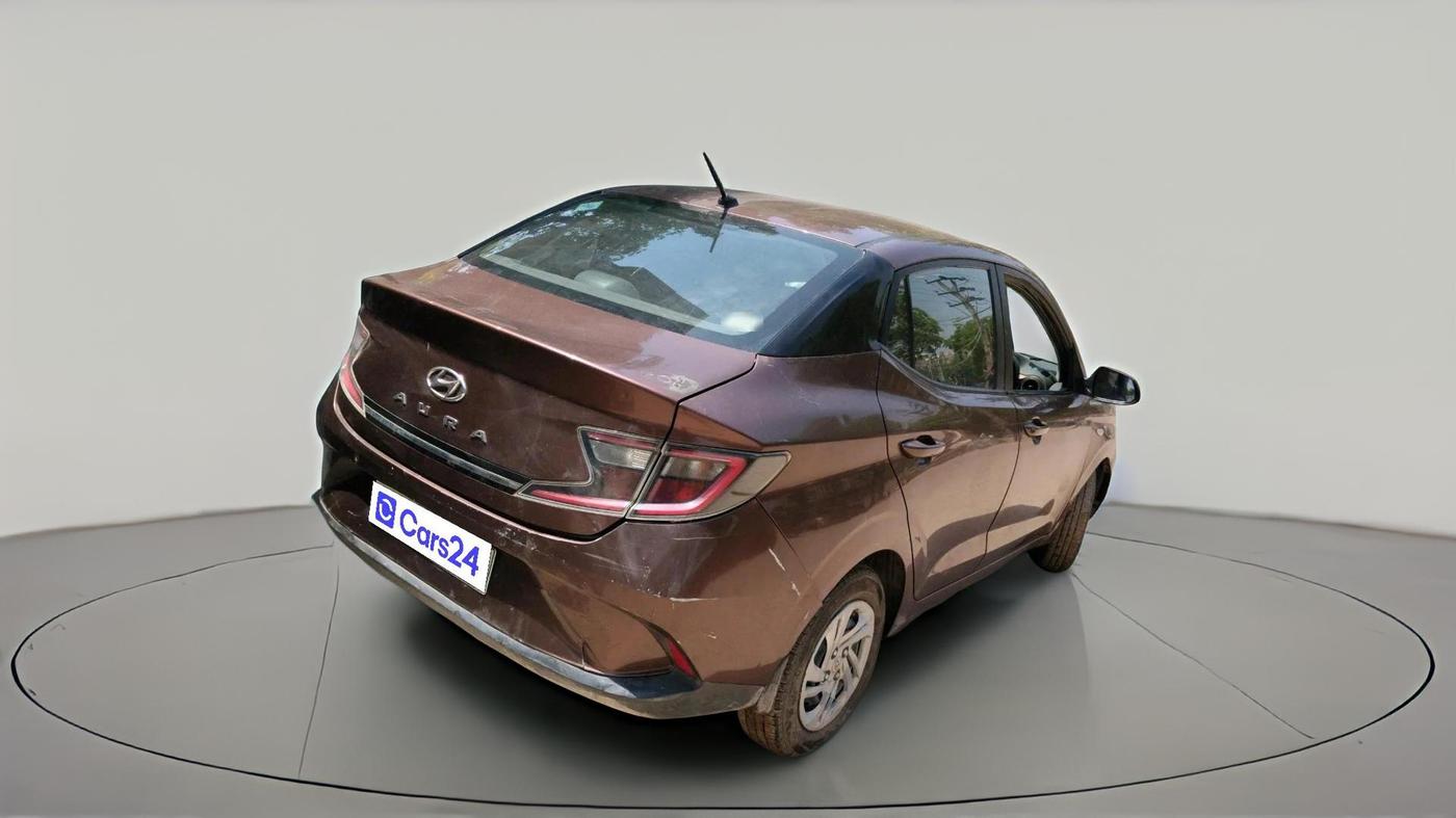 2021 Hyundai AURA S 1.2 CNG, CNG, Manual, 76,039 km, exterior