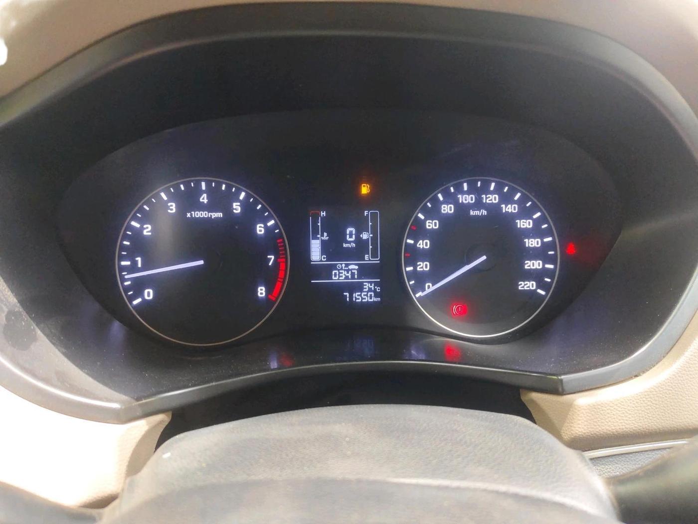 2017 Hyundai Elite i20 ASTA 1.2, Petrol, Manual, 71,550 km, interior