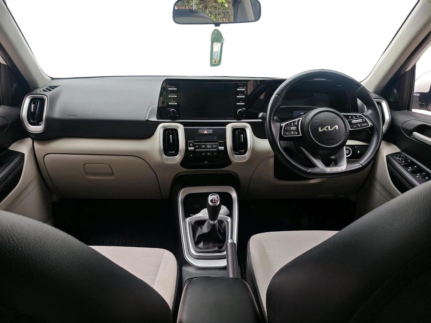 2021 KIA SONET HTX 1.0 IMT, Petrol, Manual, 23,988 km, interior