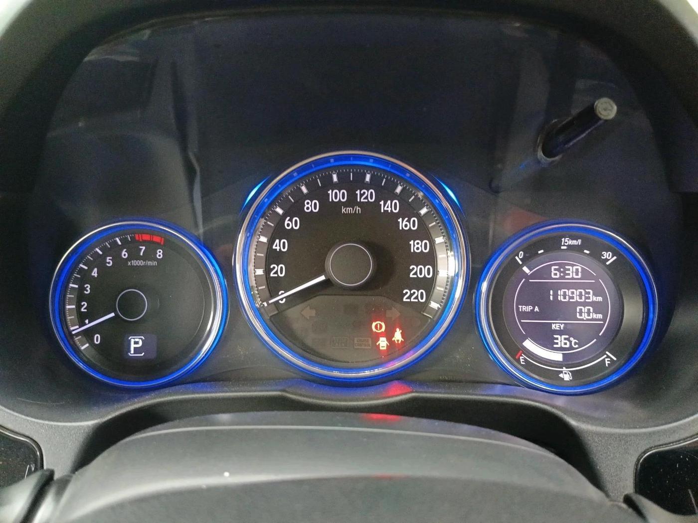 2016 Honda City 1.5L I-VTEC VX CVT, Petrol, Automatic, 1,10,903 km, interior