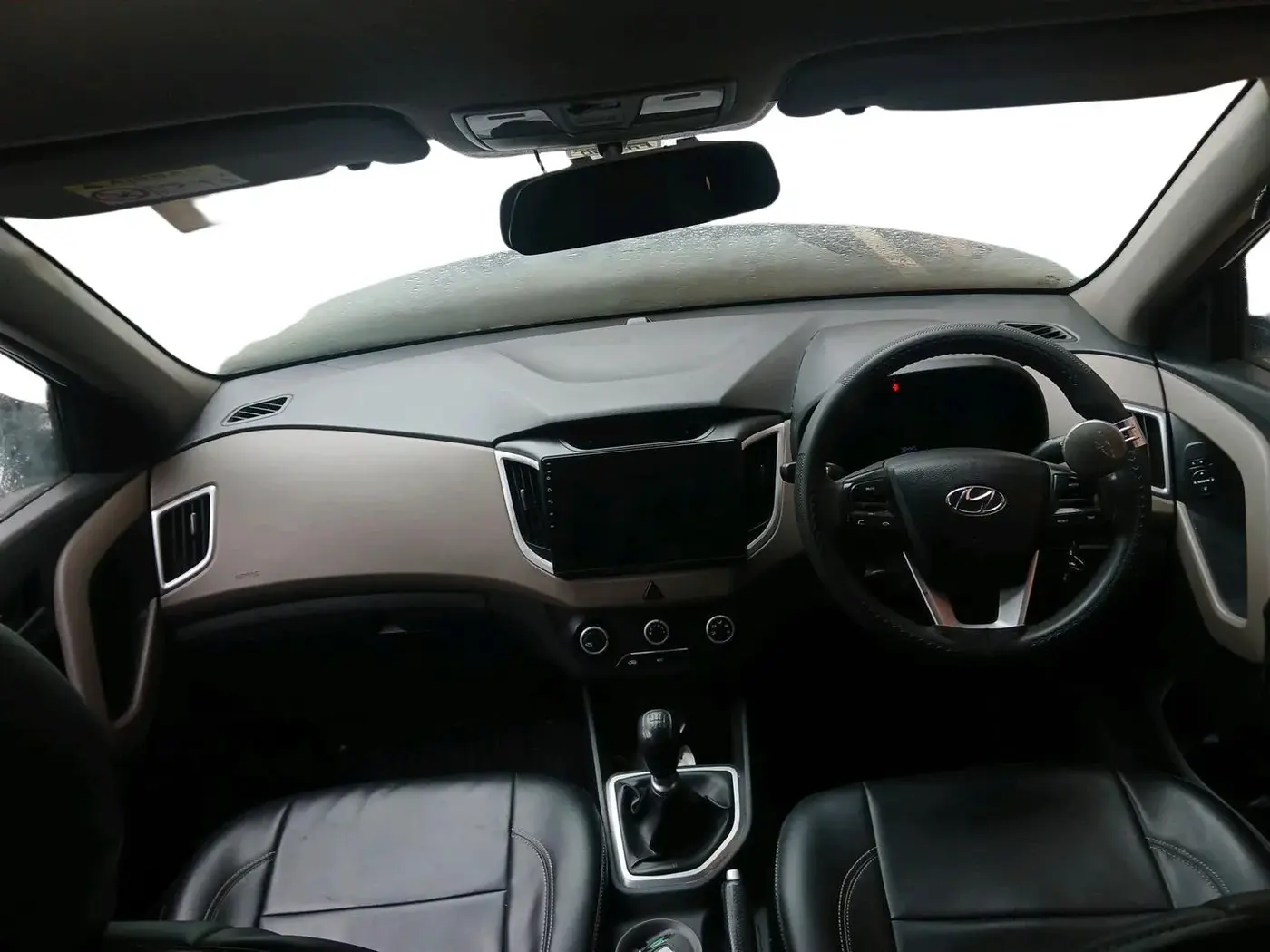 2018 Hyundai Creta E PLUS 1.6 PETROL, Petrol, Manual, 76,447 km, interior