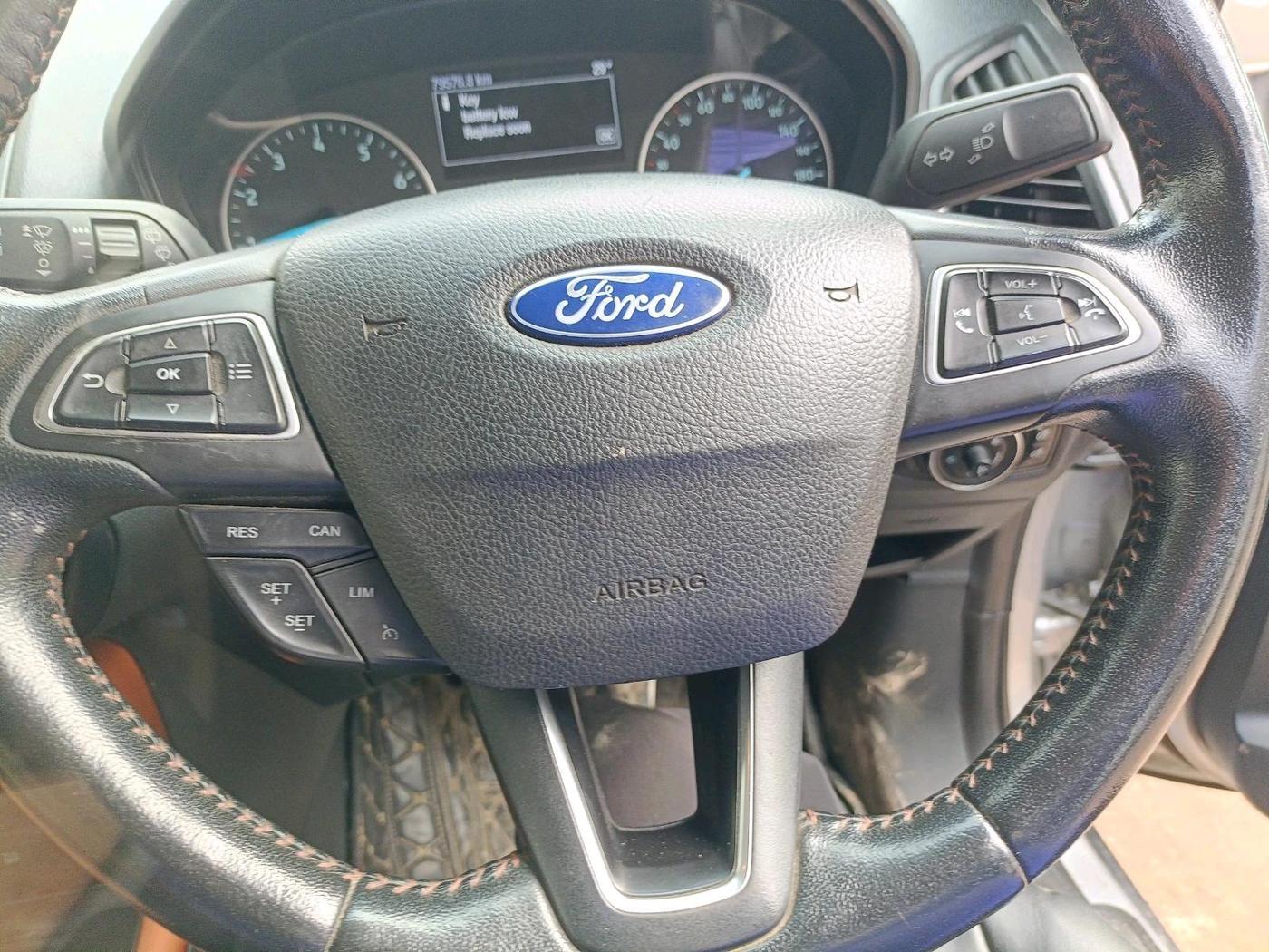 2018 Ford Ecosport TITANIUM 1.0L ECOBOOST SPORTS(SUNROOF), Petrol, Manual, 79,576 km, interior