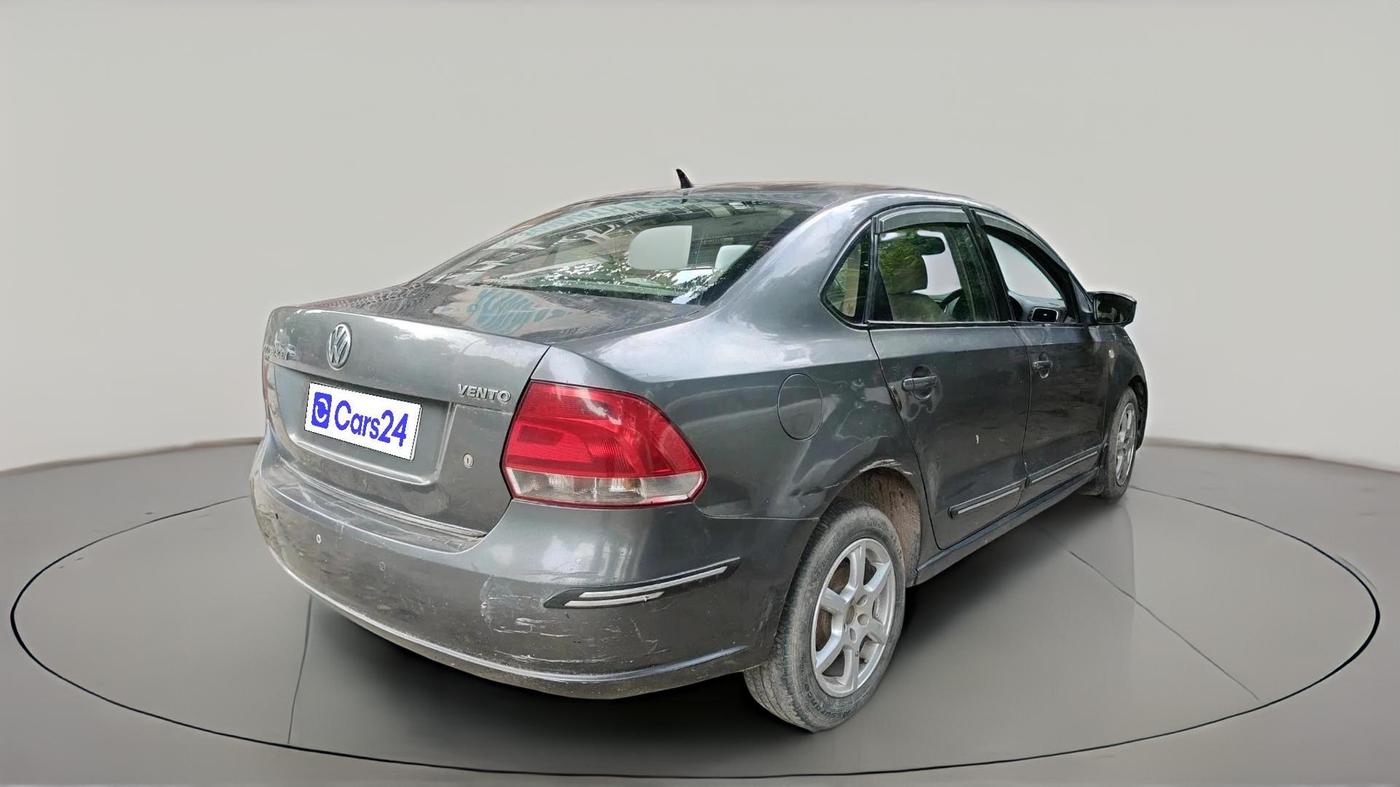 2013 Volkswagen Vento HIGHLINE PETROL AT, Petrol, Automatic, 1,49,834 km, exterior