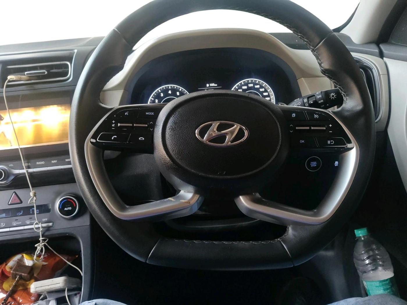 2022 Hyundai Creta SX 1.5 PETROL, Petrol, Manual, 15,996 km, interior