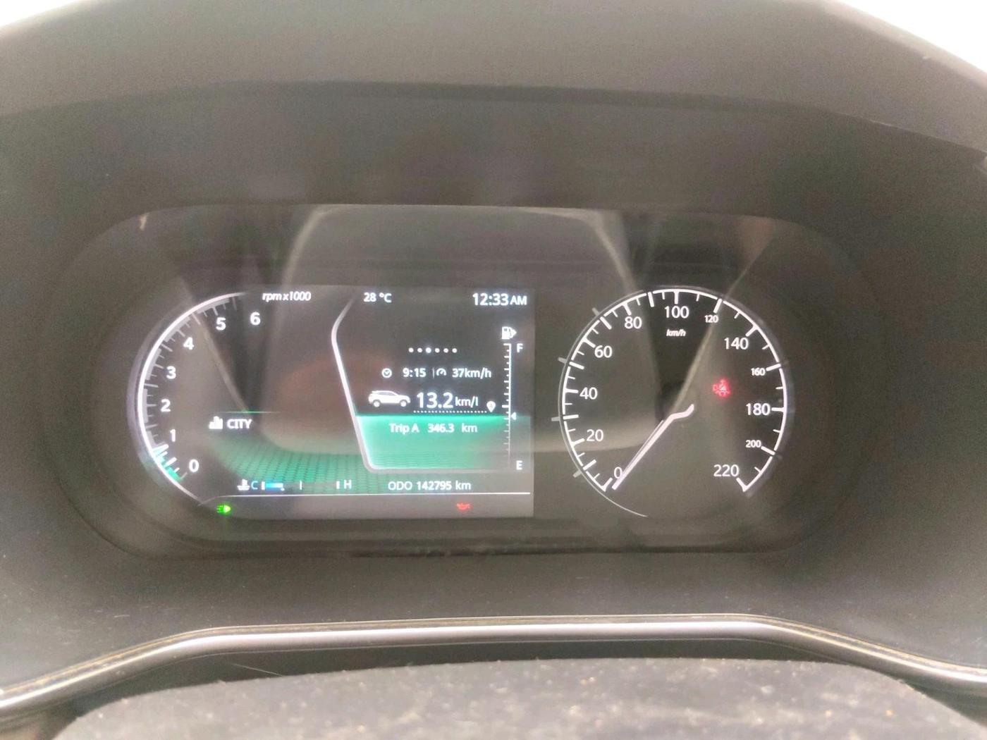 2019 Tata Harrier XZ 2.0L, Diesel, Manual, 1,42,795 km, interior