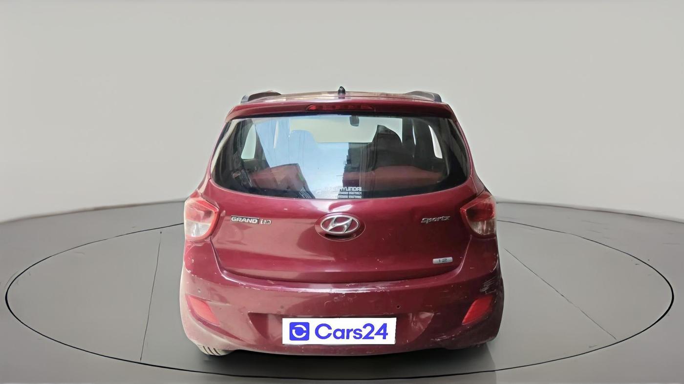 2014 Hyundai Grand i10 SPORTZ 1.2 KAPPA VTVT, Petrol, Manual, 80,356 km, exterior