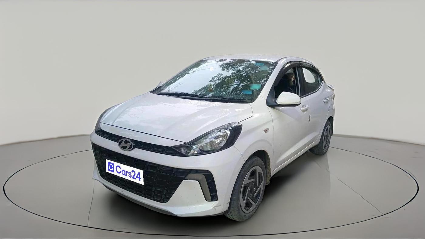 2023 Hyundai AURA S 1.2 CNG, CNG, Manual, 23,735 km, exterior