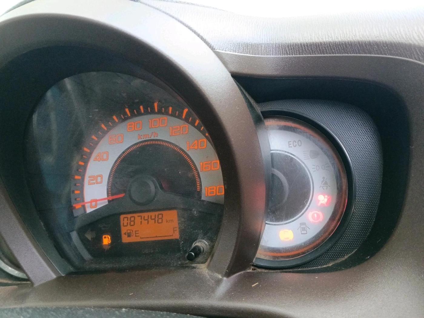 2011 Honda Brio S MT, Petrol, Manual, 87,448 km, interior
