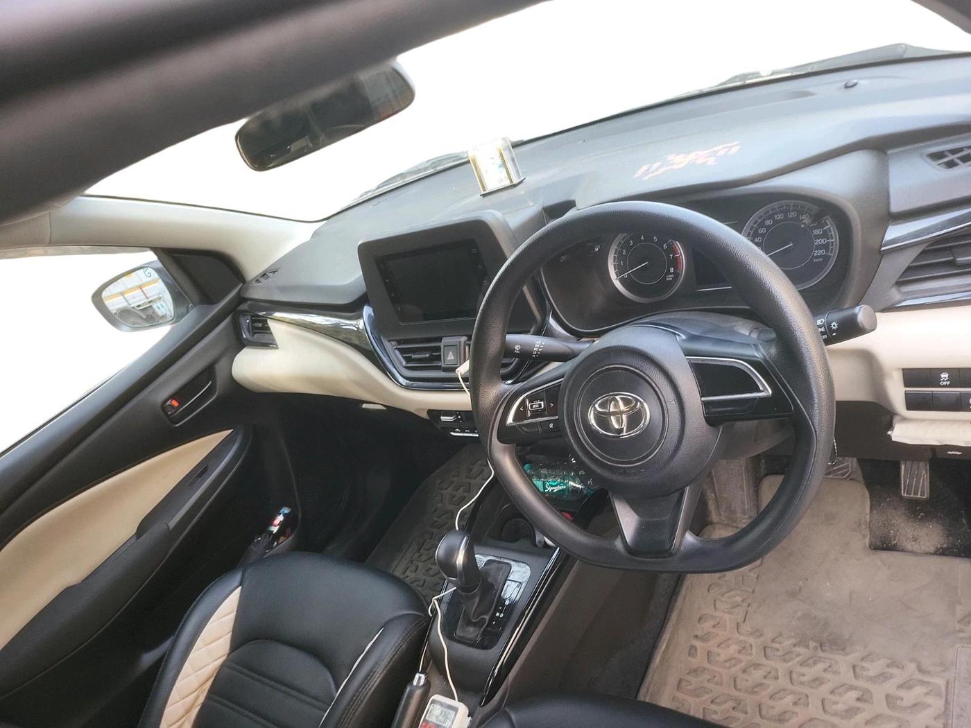 2023 Toyota Glanza S AMT, Petrol, Automatic, 25,185 km, interior