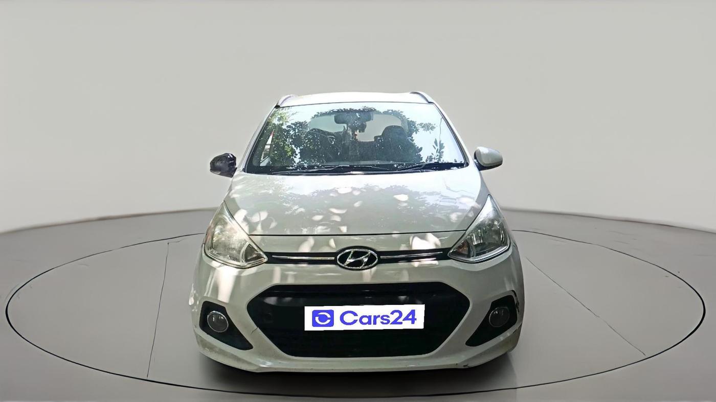 2016 Hyundai Grand i10 ASTA (O) 1.2 KAPPA VTVT, CNG, Manual, 1,24,838 km, exterior