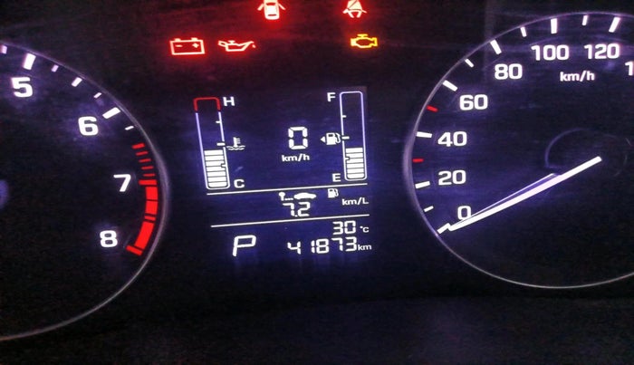 2018 Hyundai Creta SX AT 1.6 PETROL, Petrol, Automatic, 41,873 km, interior