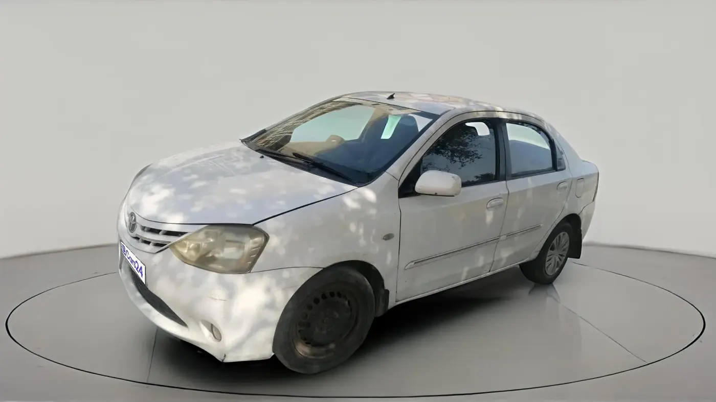 2011 Toyota Etios G, CNG, Manual, 1,18,799 km, exterior