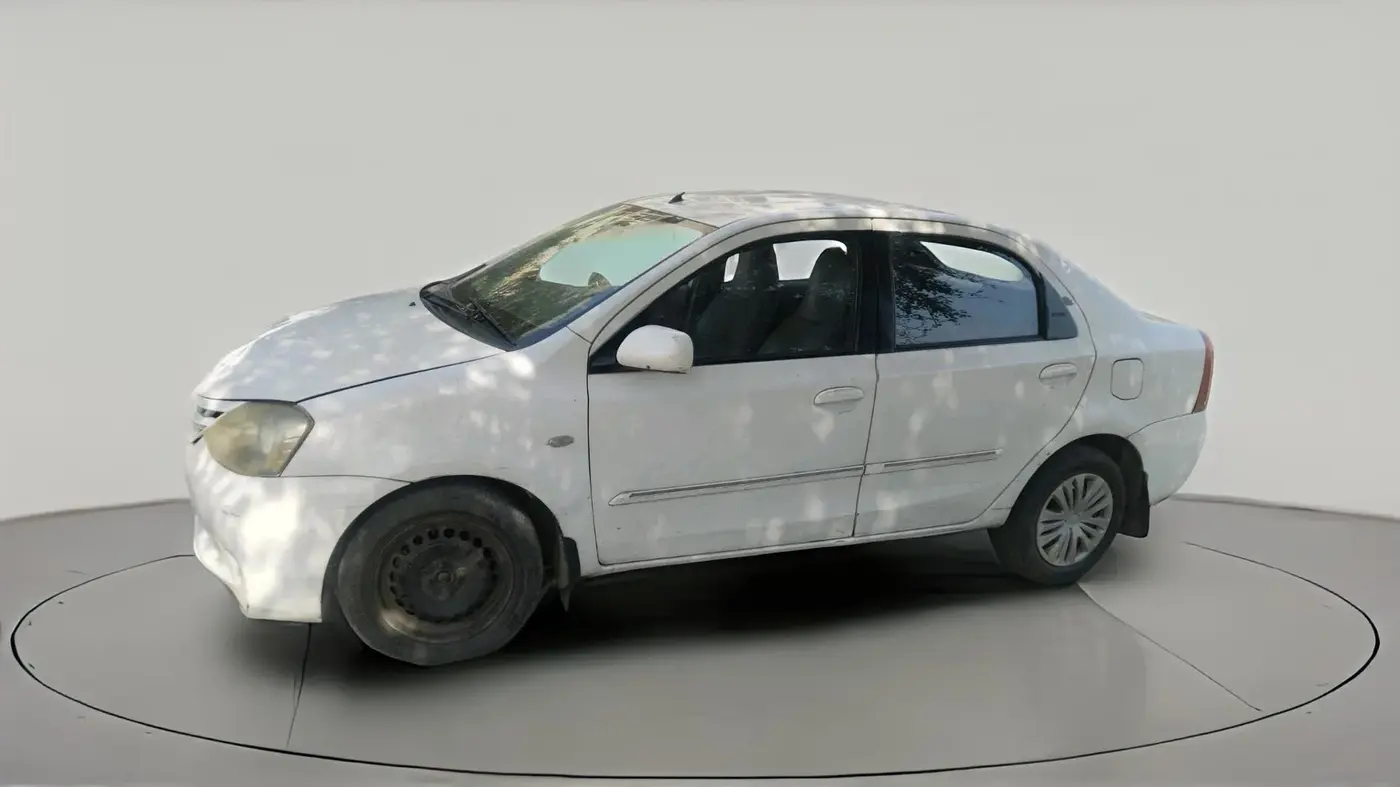 2011 Toyota Etios G, CNG, Manual, 1,18,799 km, exterior