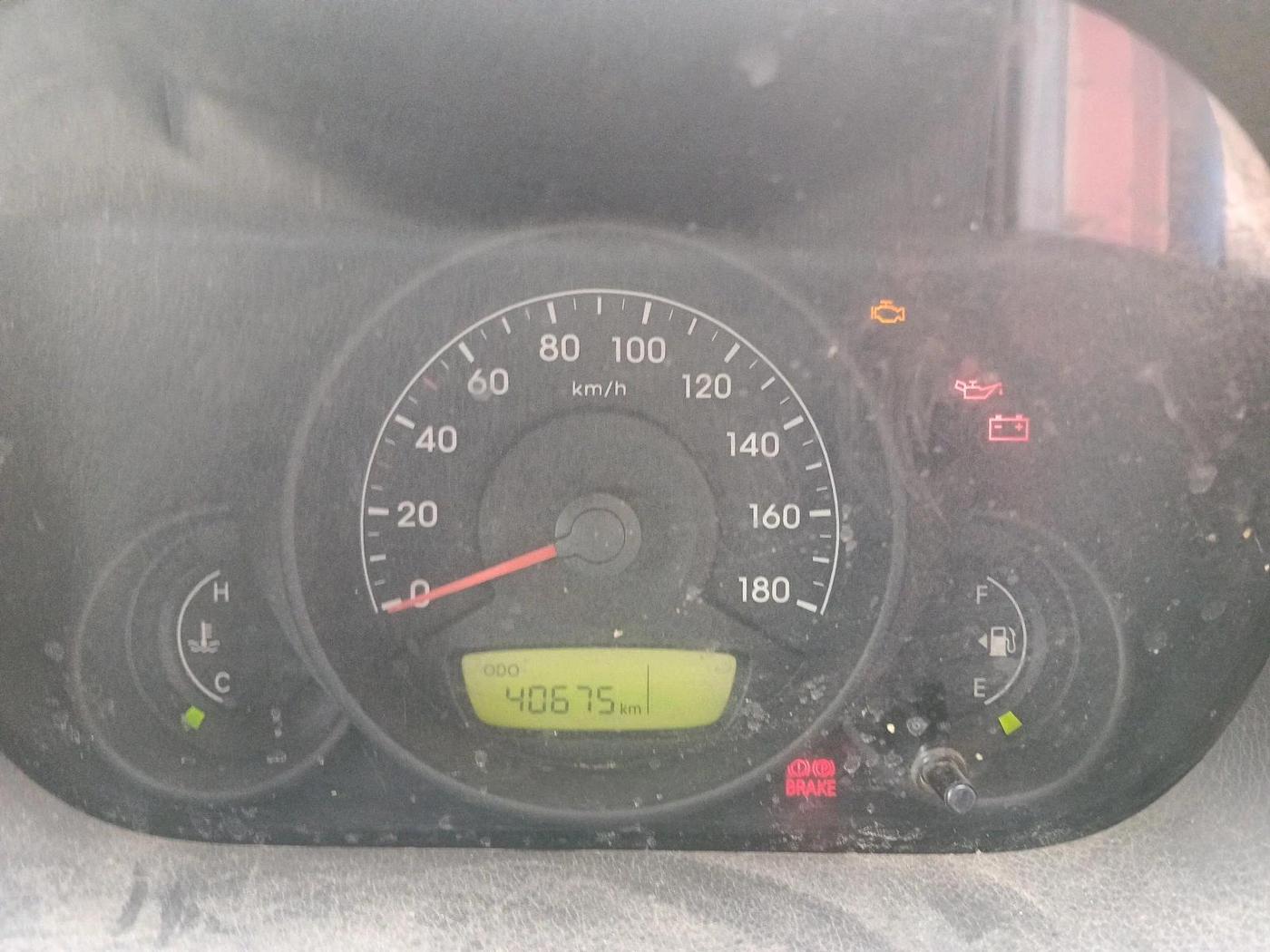 2012 Hyundai Eon ERA +, CNG, Manual, 40,675 km, interior