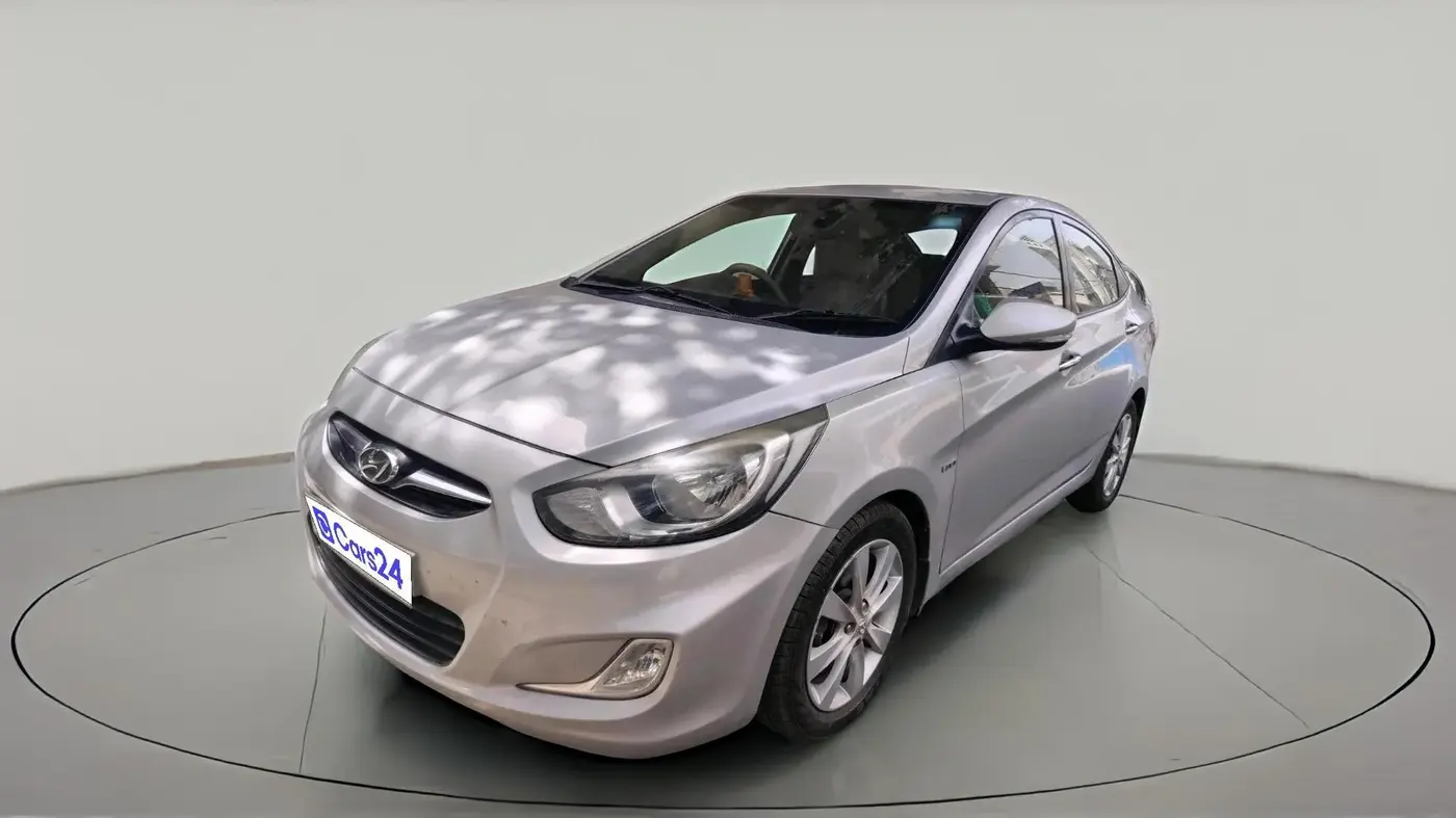 2011 Hyundai Verna FLUIDIC 1.6 VTVT SX OPT, Petrol, Manual, 87,459 km, exterior
