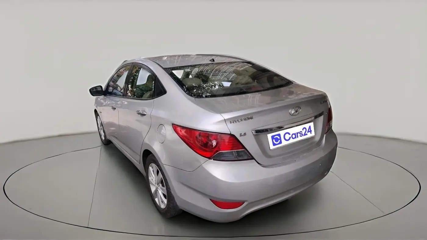 2011 Hyundai Verna FLUIDIC 1.6 VTVT SX OPT, Petrol, Manual, 87,459 km, exterior