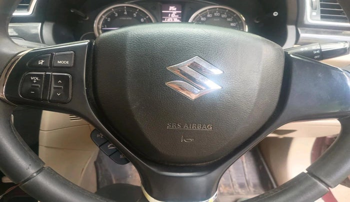 2015 Maruti Ciaz ZXI+, CNG, Manual, 1,12,578 km, interior