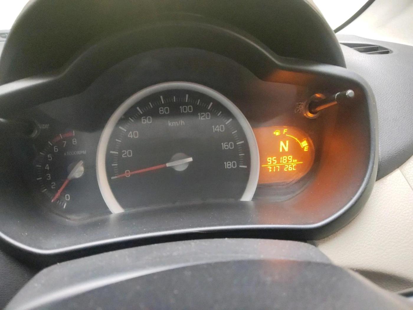 2014 Maruti Celerio VXI AMT, Petrol, Automatic, 95,189 km, interior