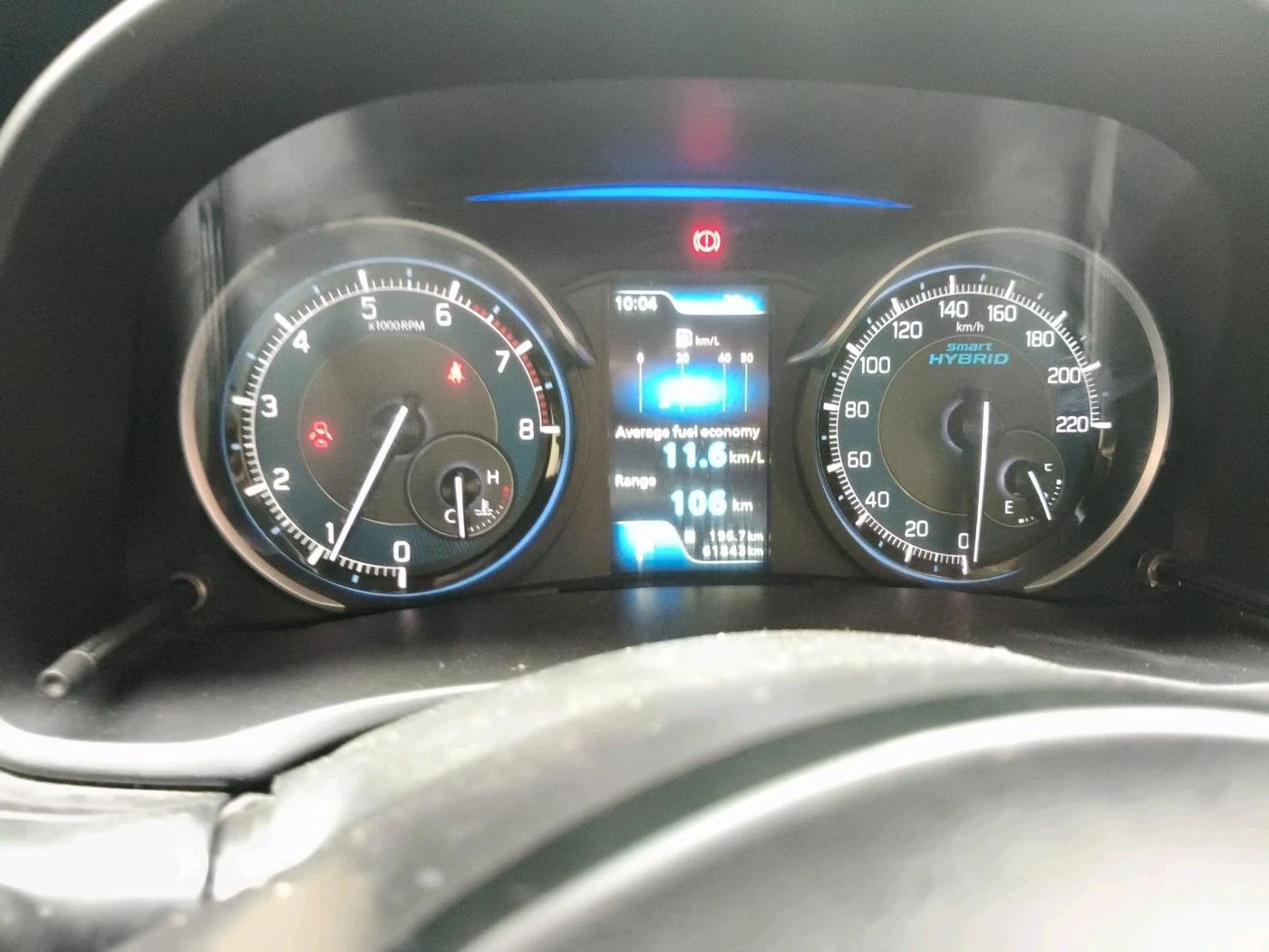 2020 Maruti XL6 ALPHA AT, CNG, Automatic, 61,843 km, interior