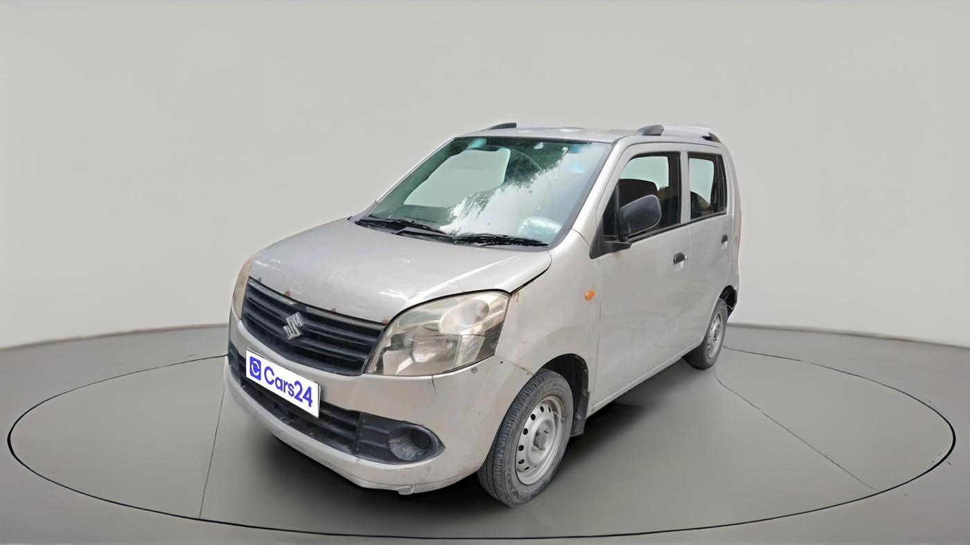 2011 Maruti Wagon R 1.0 LXI, Petrol, Manual, 63,143 km, exterior