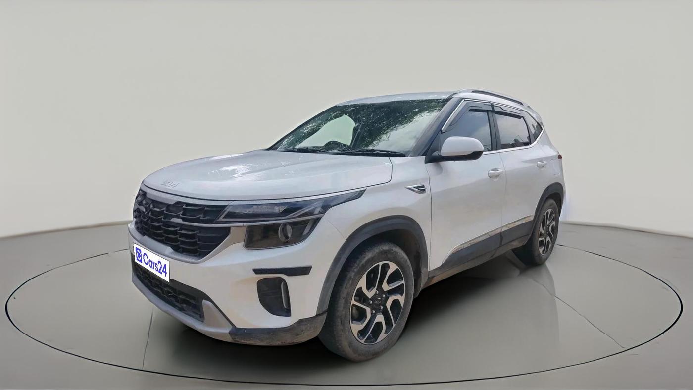 2025 KIA SELTOS HTE (O)1.5 Petrol MT, CNG, Manual, 23,015 km, exterior