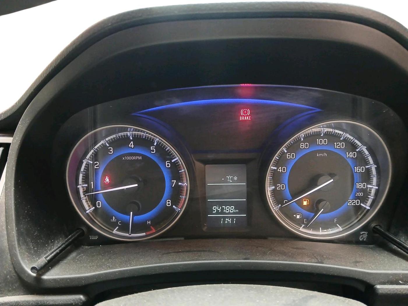 2017 Maruti Baleno DELTA PETROL 1.2, CNG, Manual, 94,788 km, interior