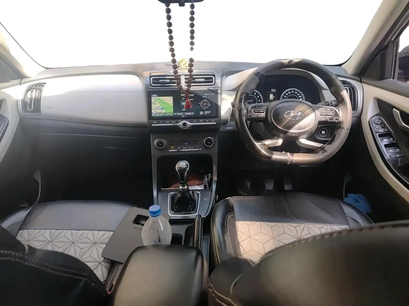 2020 Hyundai Creta SX 1.5 PETROL, Petrol, Manual, 1,08,361 km, interior