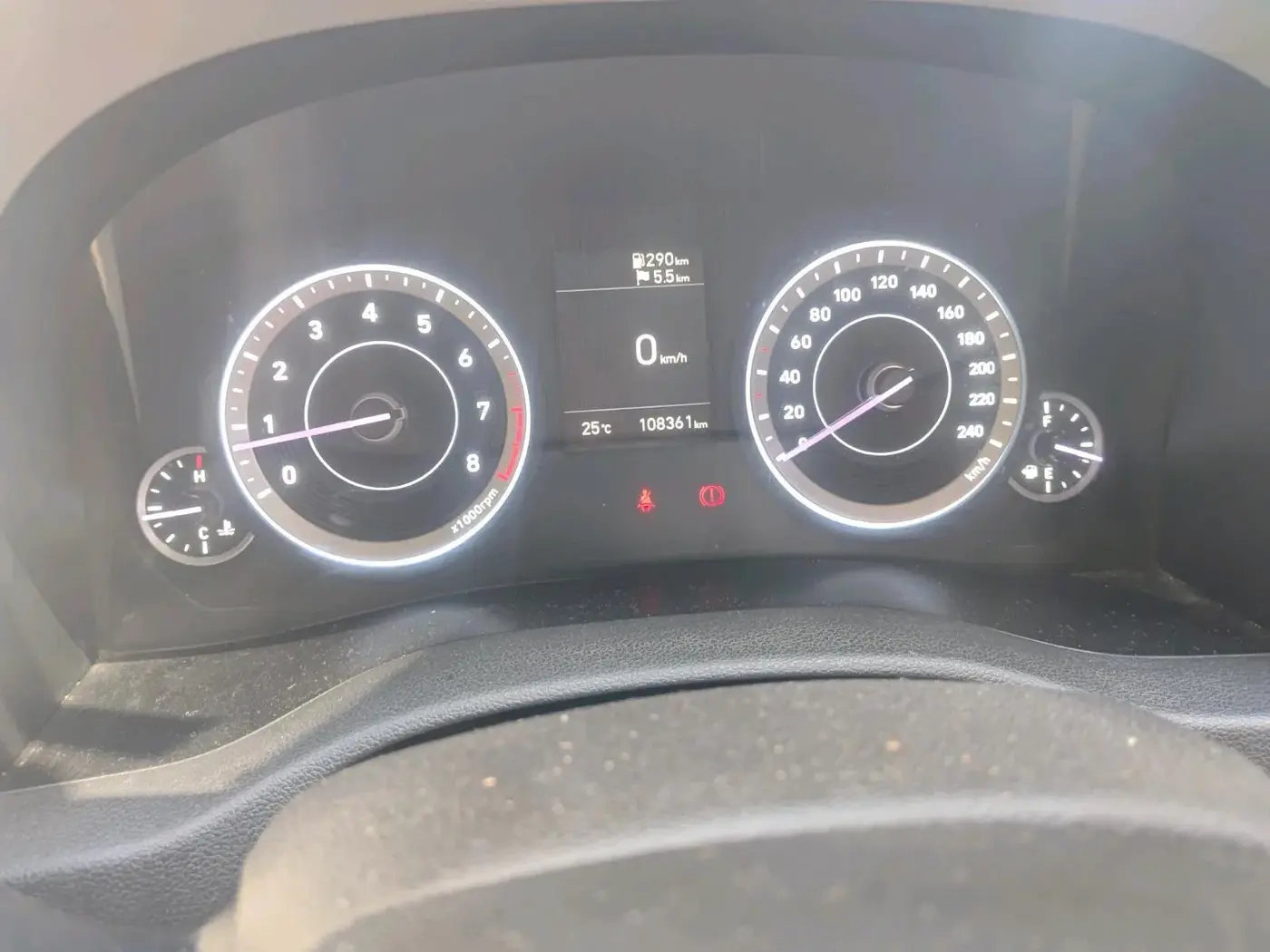2020 Hyundai Creta SX 1.5 PETROL, Petrol, Manual, 1,08,361 km, interior