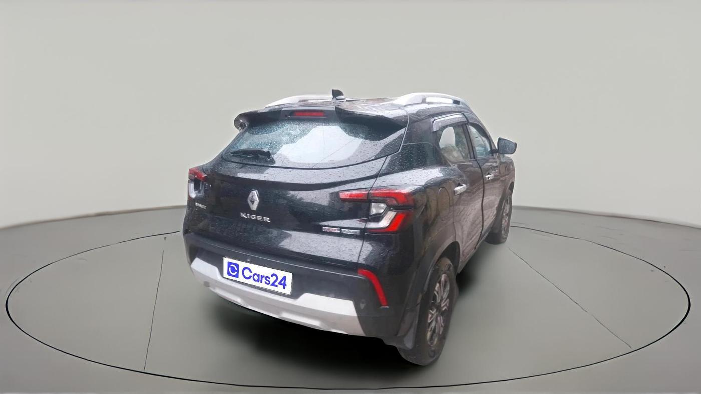 2022 Renault Kiger RXT (O) TURBO CVT, Petrol, Automatic, 51,884 km, exterior
