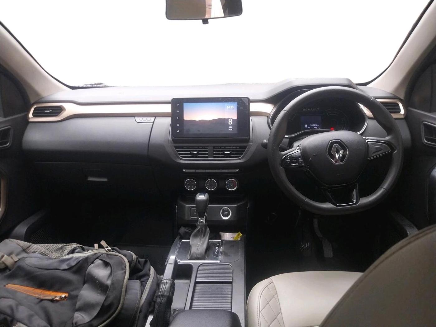 2022 Renault Kiger RXT (O) TURBO CVT, Petrol, Automatic, 51,884 km, interior