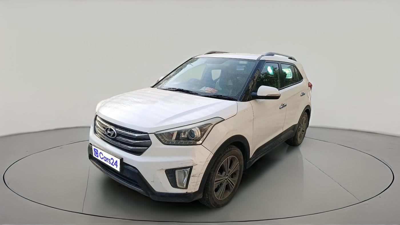 2017 Hyundai Creta SX PLUS AT 1.6 PETROL, CNG, Automatic, 75,530 km, exterior