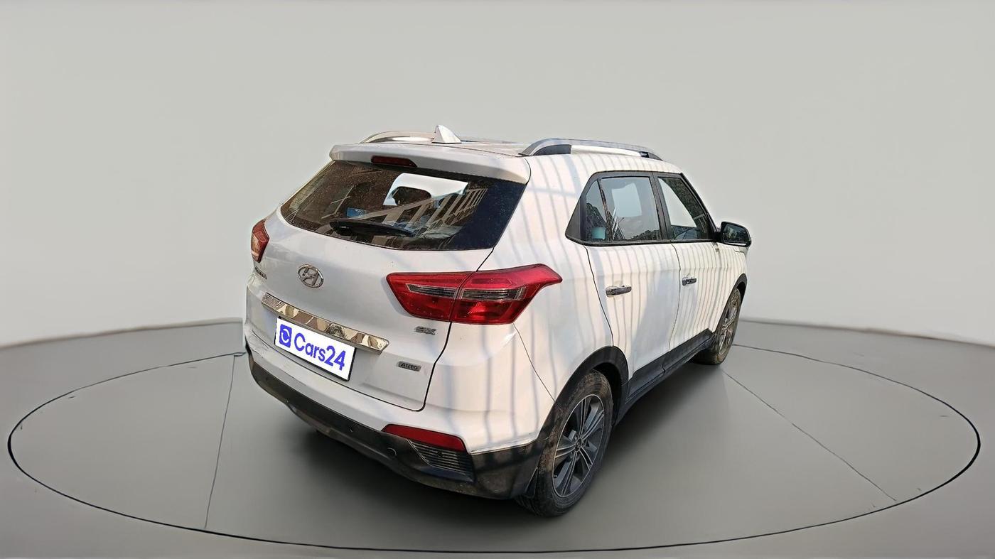 2017 Hyundai Creta SX PLUS AT 1.6 PETROL, CNG, Automatic, 75,530 km, exterior